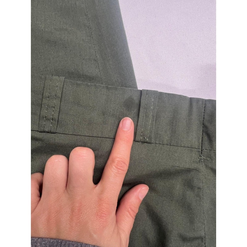 Vintage Sears Perma Prest Mens Green Dress Pants Size 34 x 30 Office Casual - Picture 12 of 13